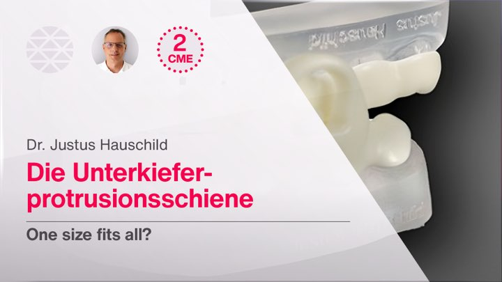 Die Unterkieferprotrusionsschiene
