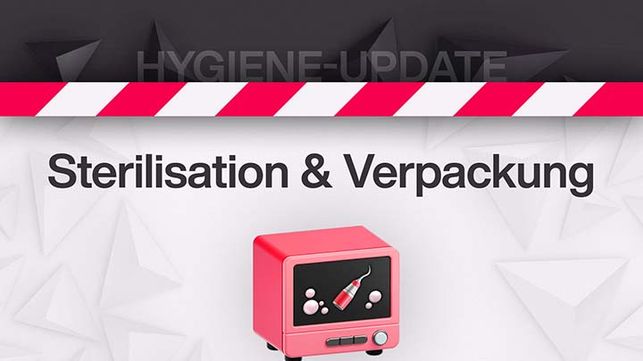 Verpackung und Sterilisation