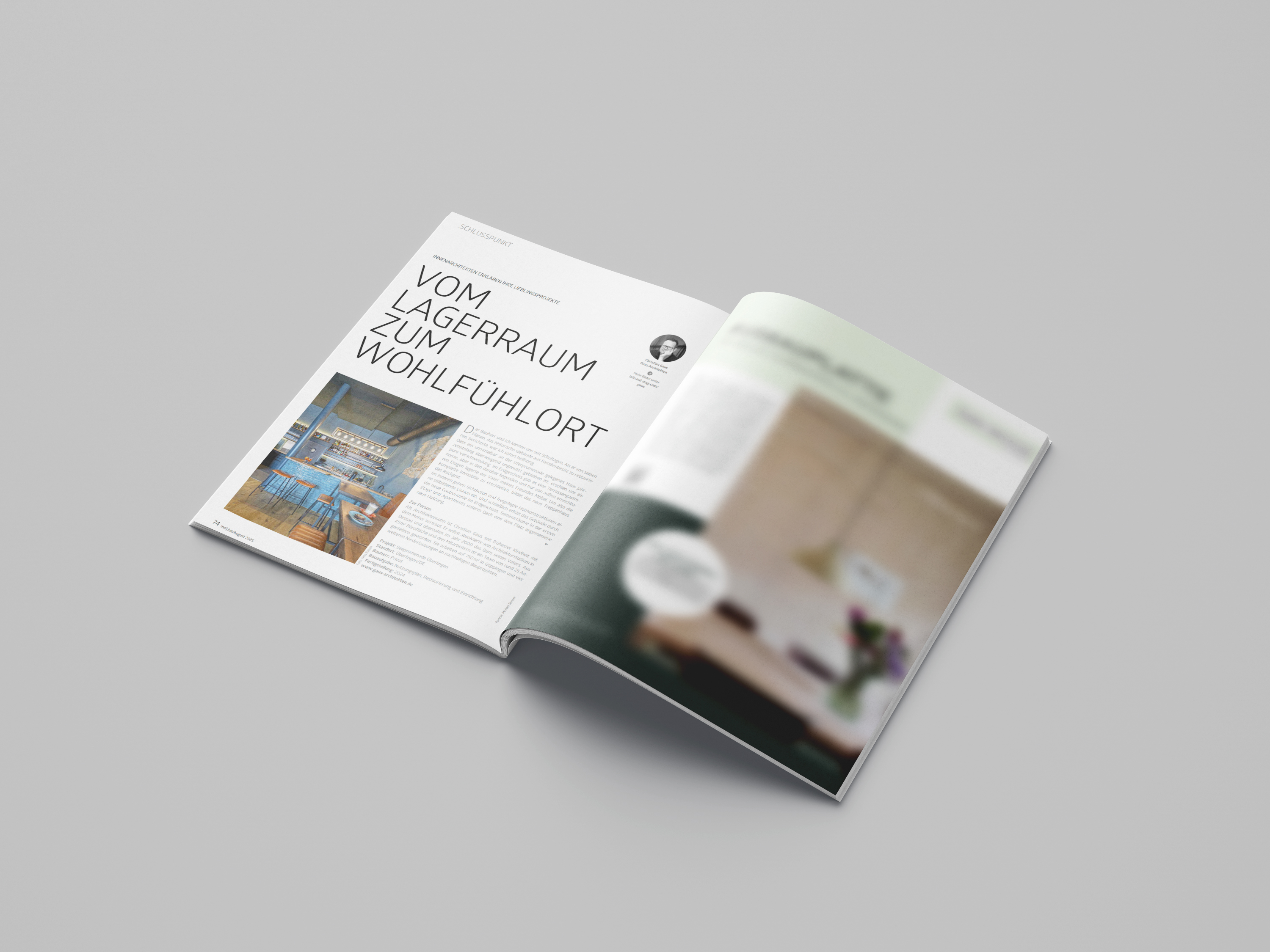 MD Magazine - Searching for clues - From storage room to feel-good space
