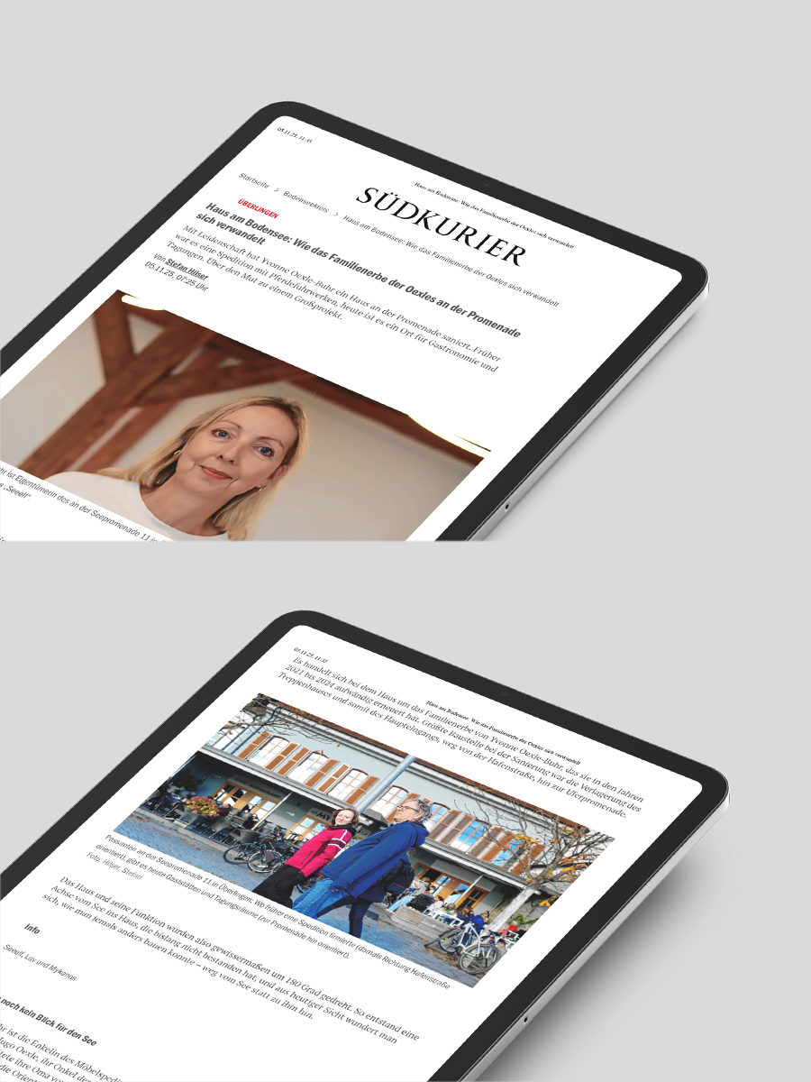 Casa sul lago di Costanza: come viene trasformato il patrimonio della famiglia Oexle sul lungolago