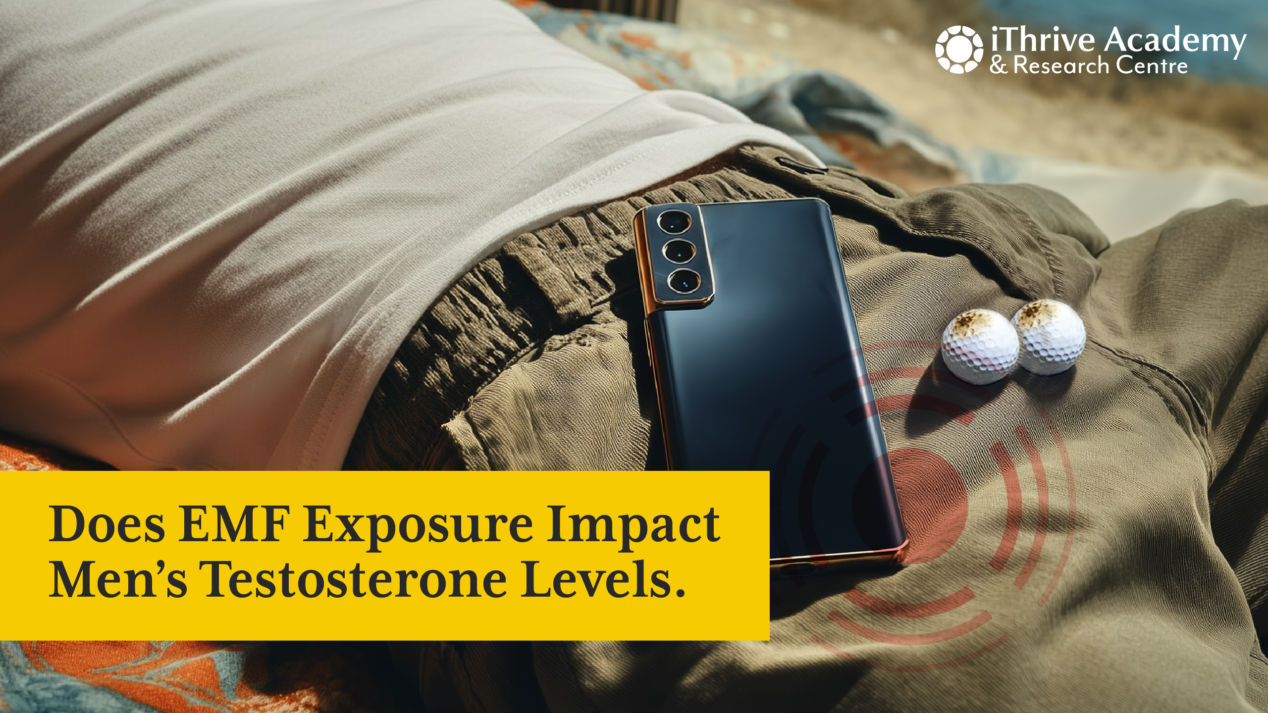 Does EMF Exposure Impact Men’s Testosterone Levels? A Functional Nutrition Perspective.
