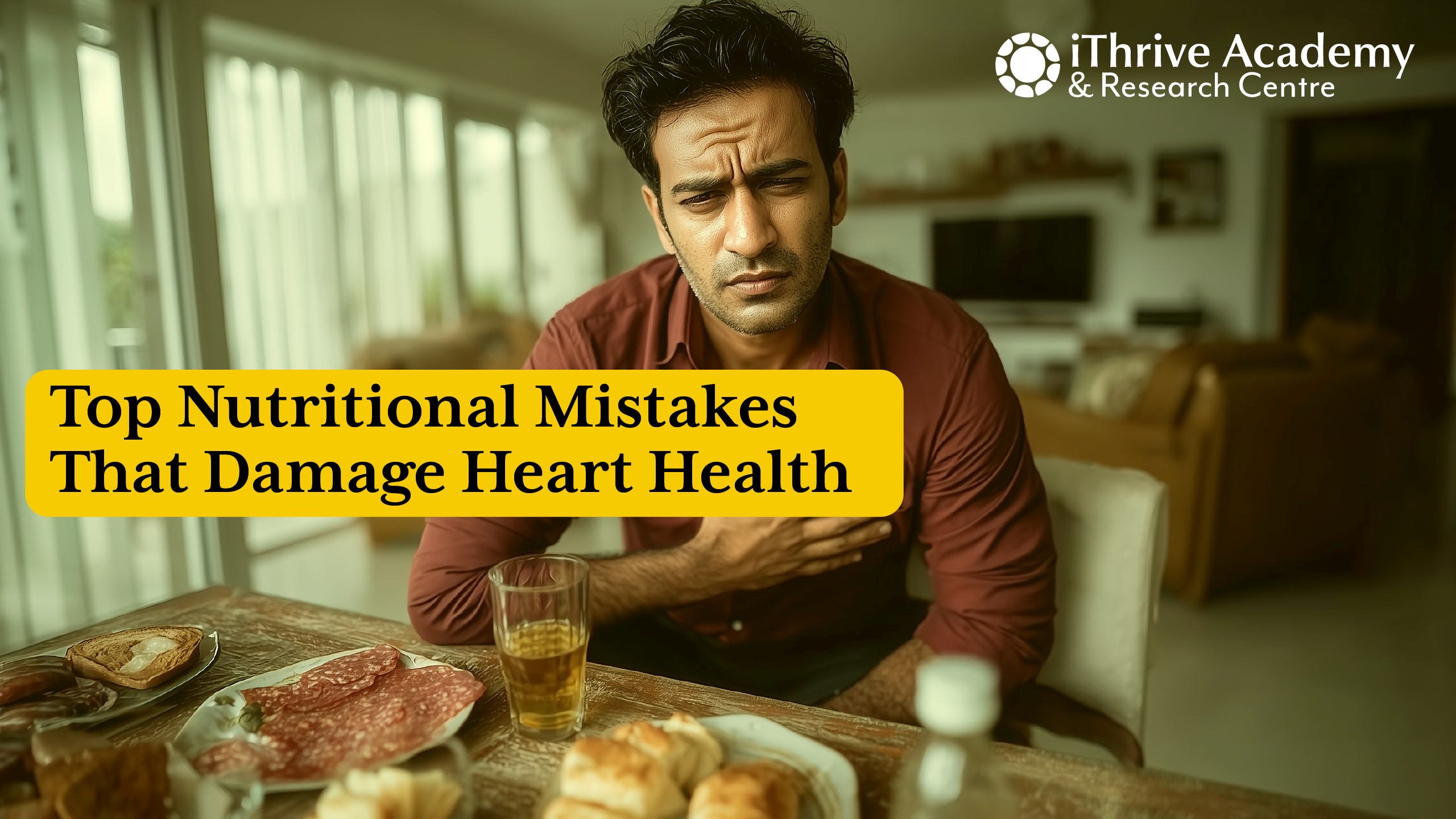 Top Nutritional Mistakes That Damage Heart Health After 30