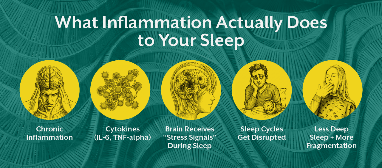 What Inflammation Actually Does to Your Sleep