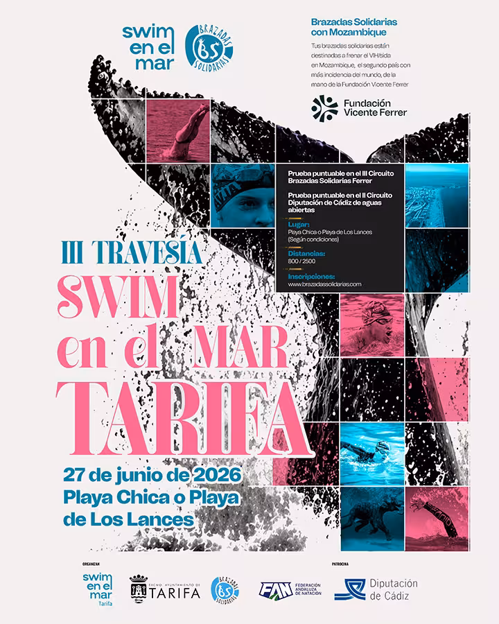 III Traversia Tarifa Swim en el Mar