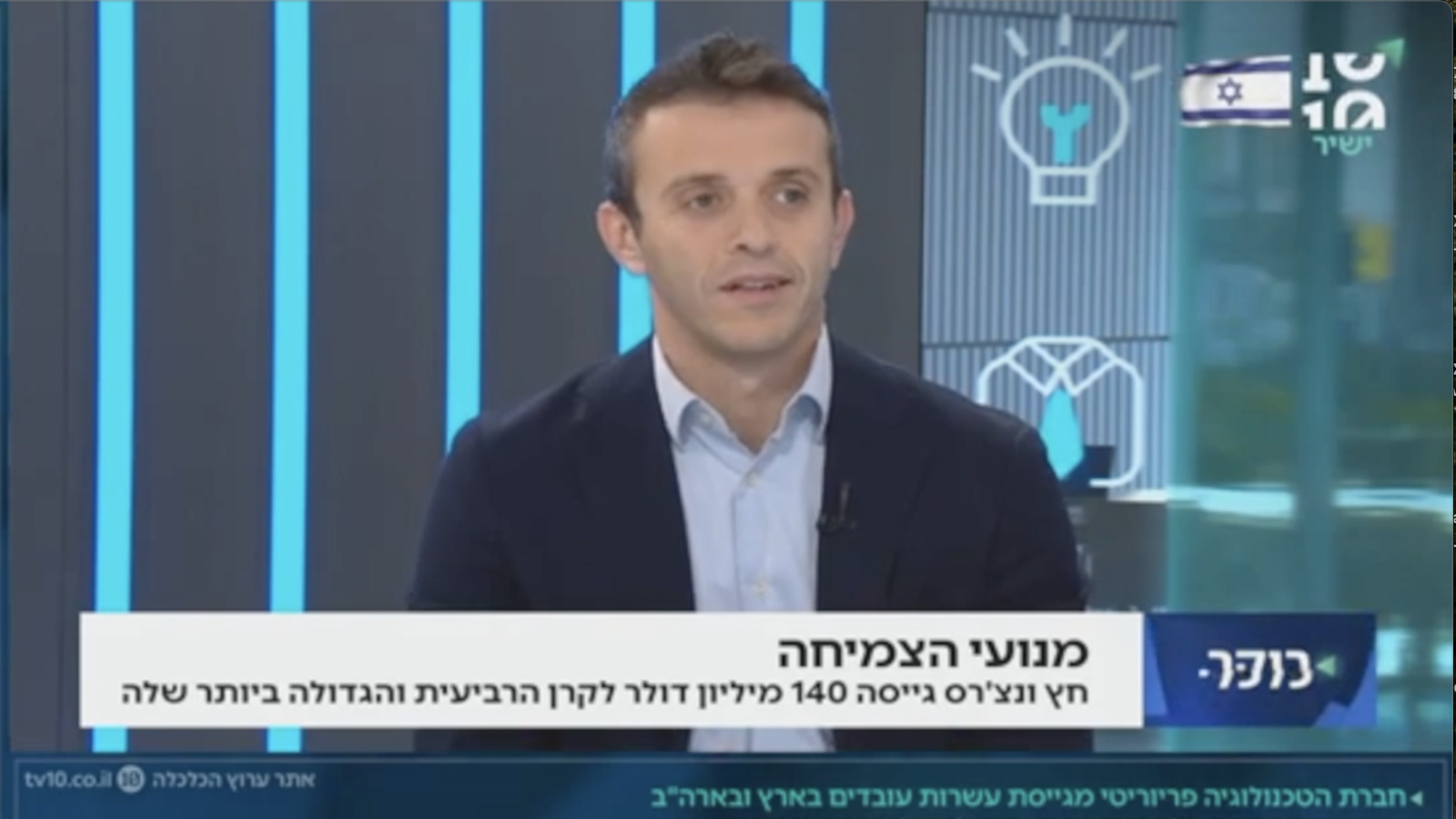 Pavel Livshiz on Channel 10: Introducing Fund IV (Hebrew)