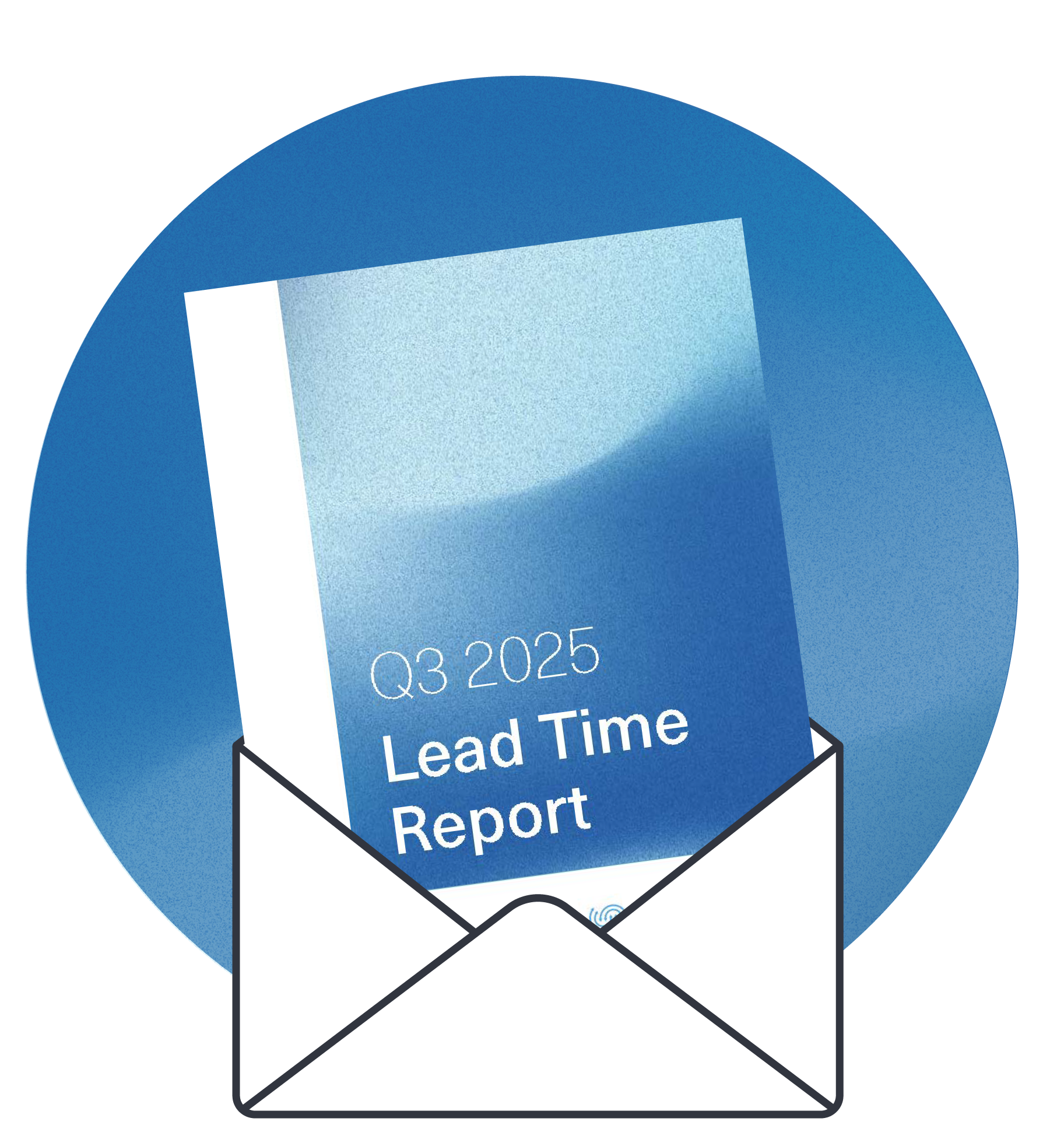Lead time report emailed quarterly