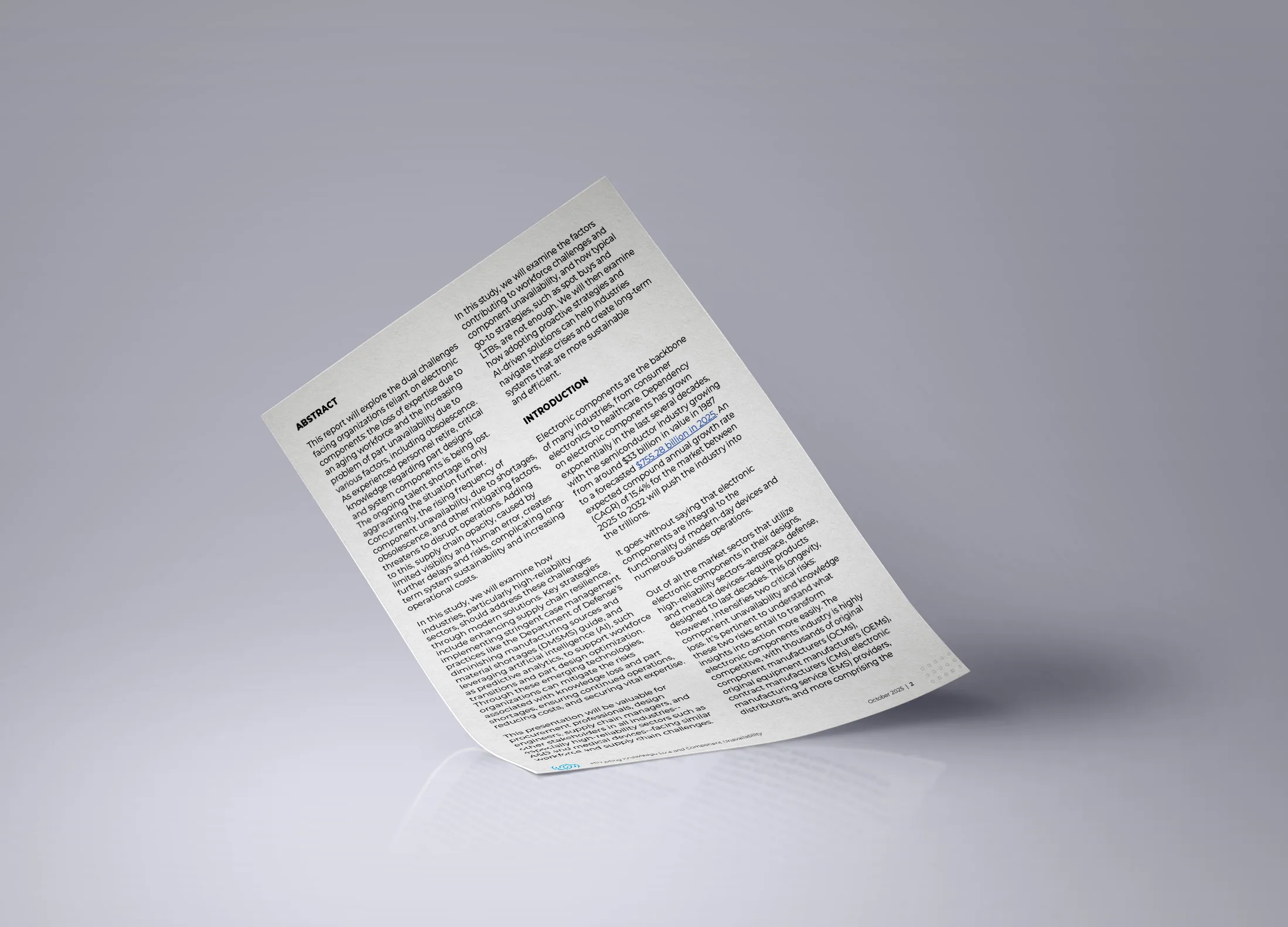 The inside of Sourceability's lead time report