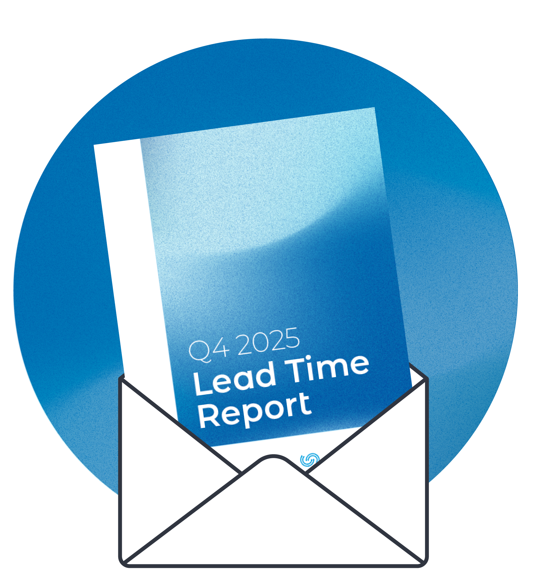 Lead time report emailed quarterly
