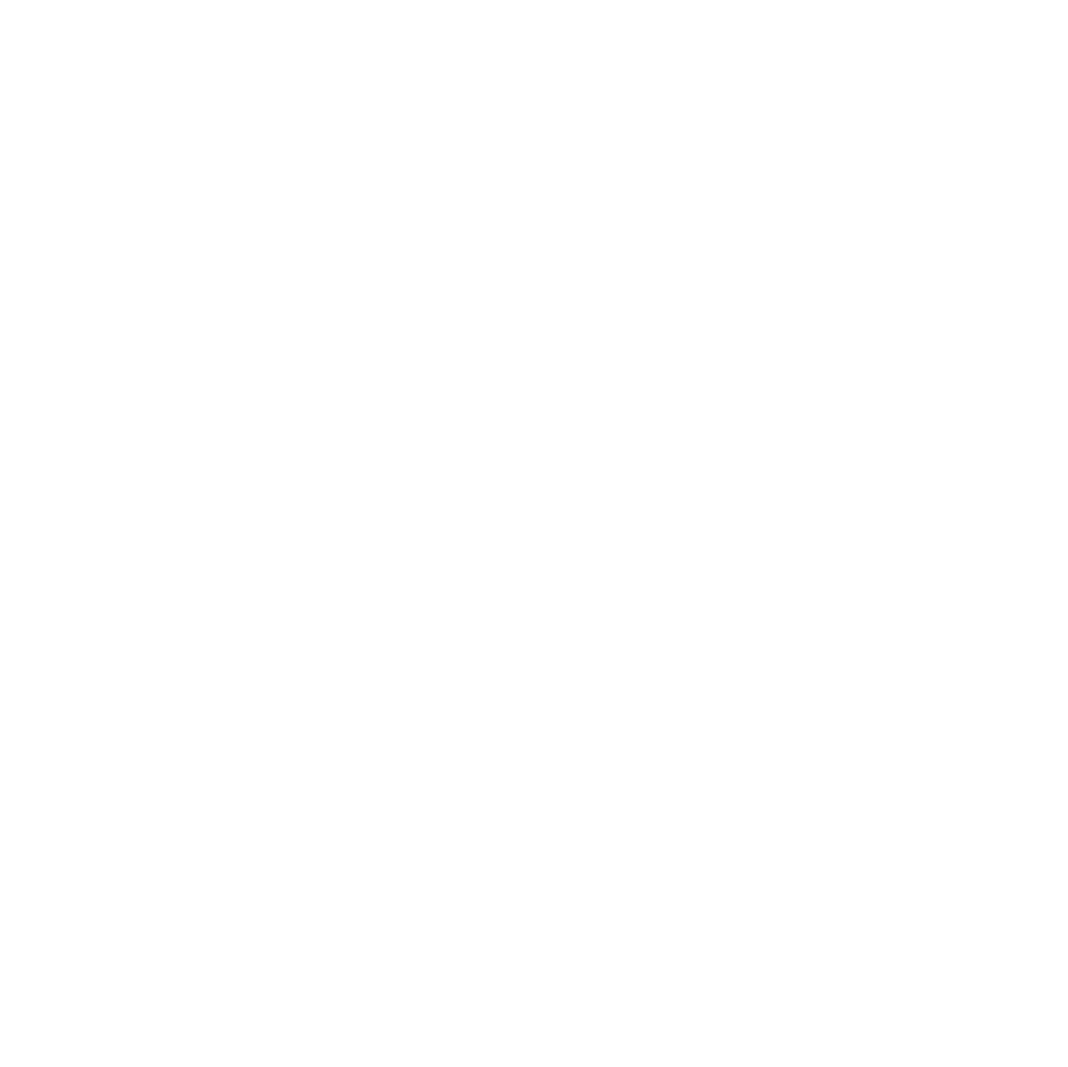 Two intertwined white curved arrows forming a swirling circular motion on a black background.