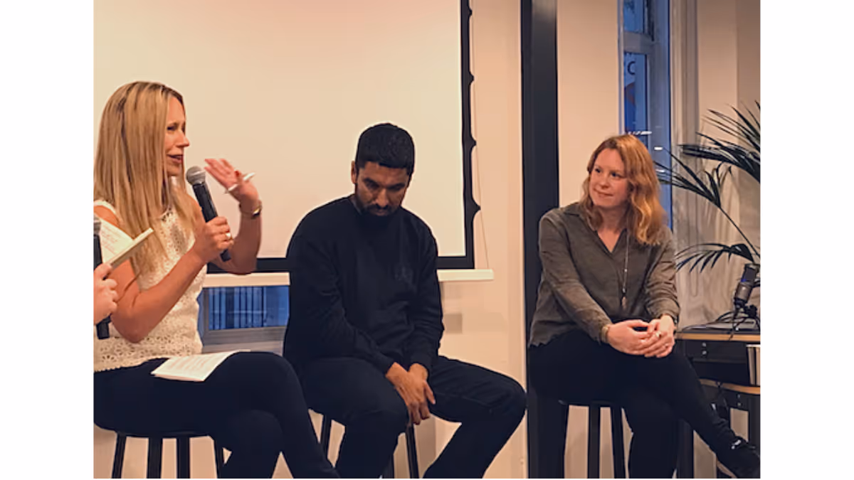 Panel discussion occupation people