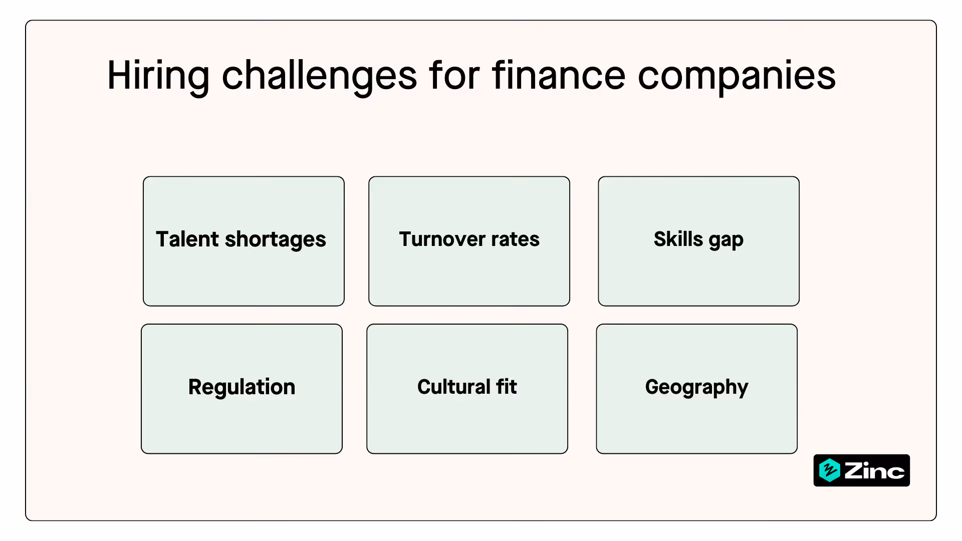 hiring challenges for financial services