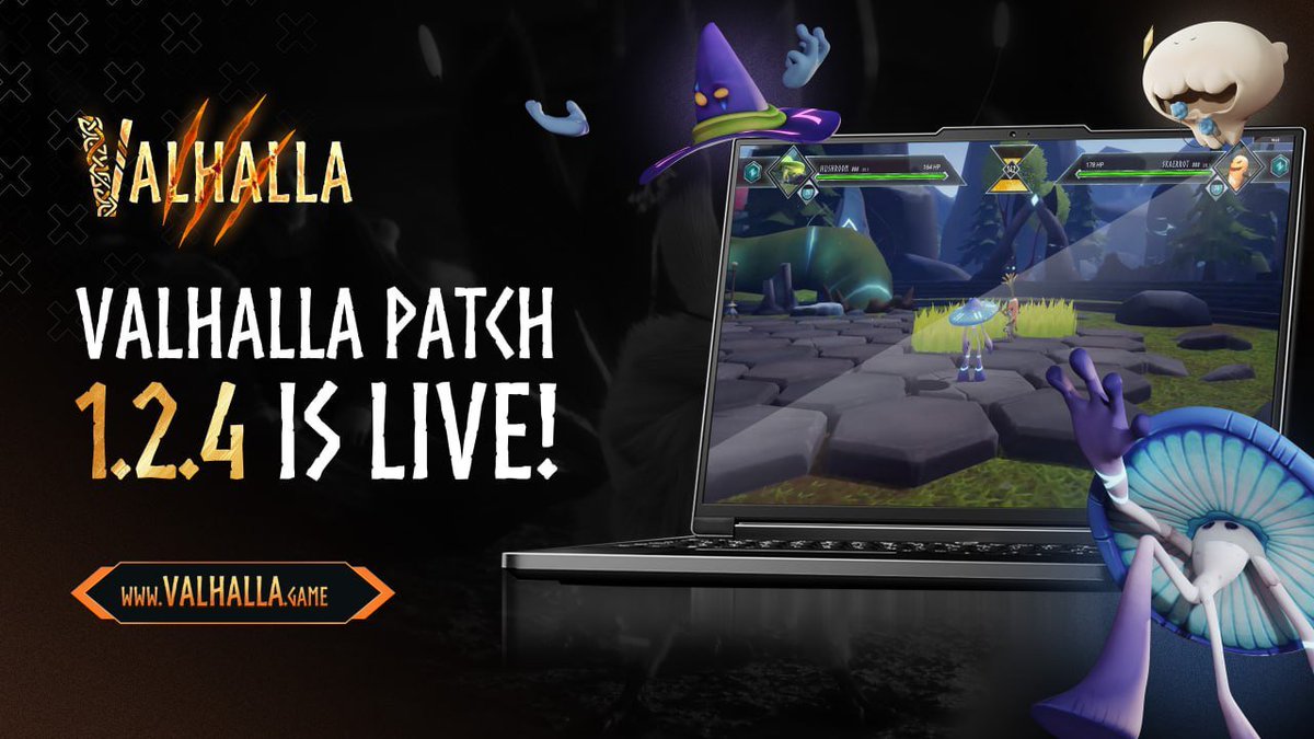 Valhalla patch 1.2.4 is live! 
