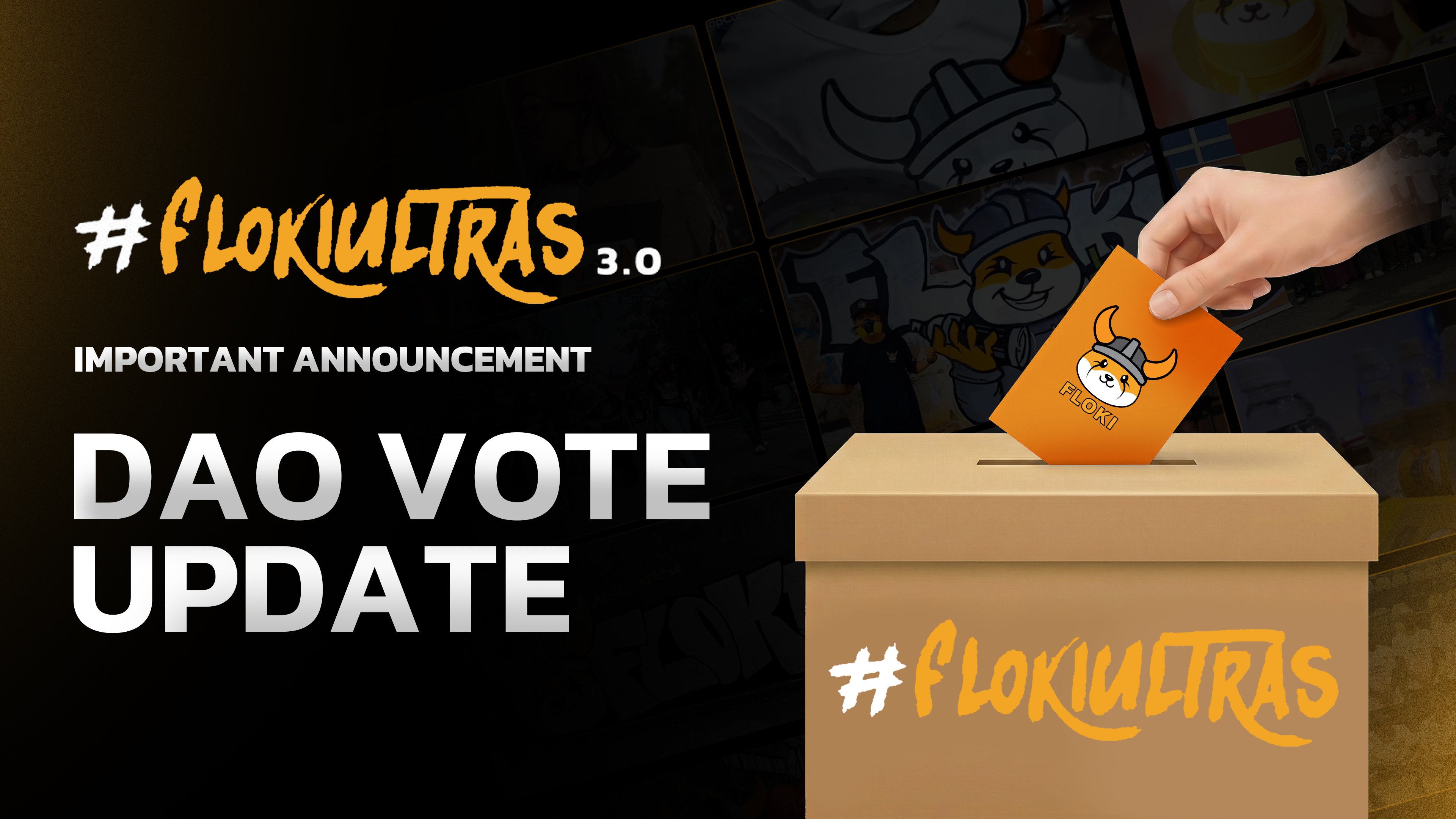 FlokiUltras3 DAO vote is live