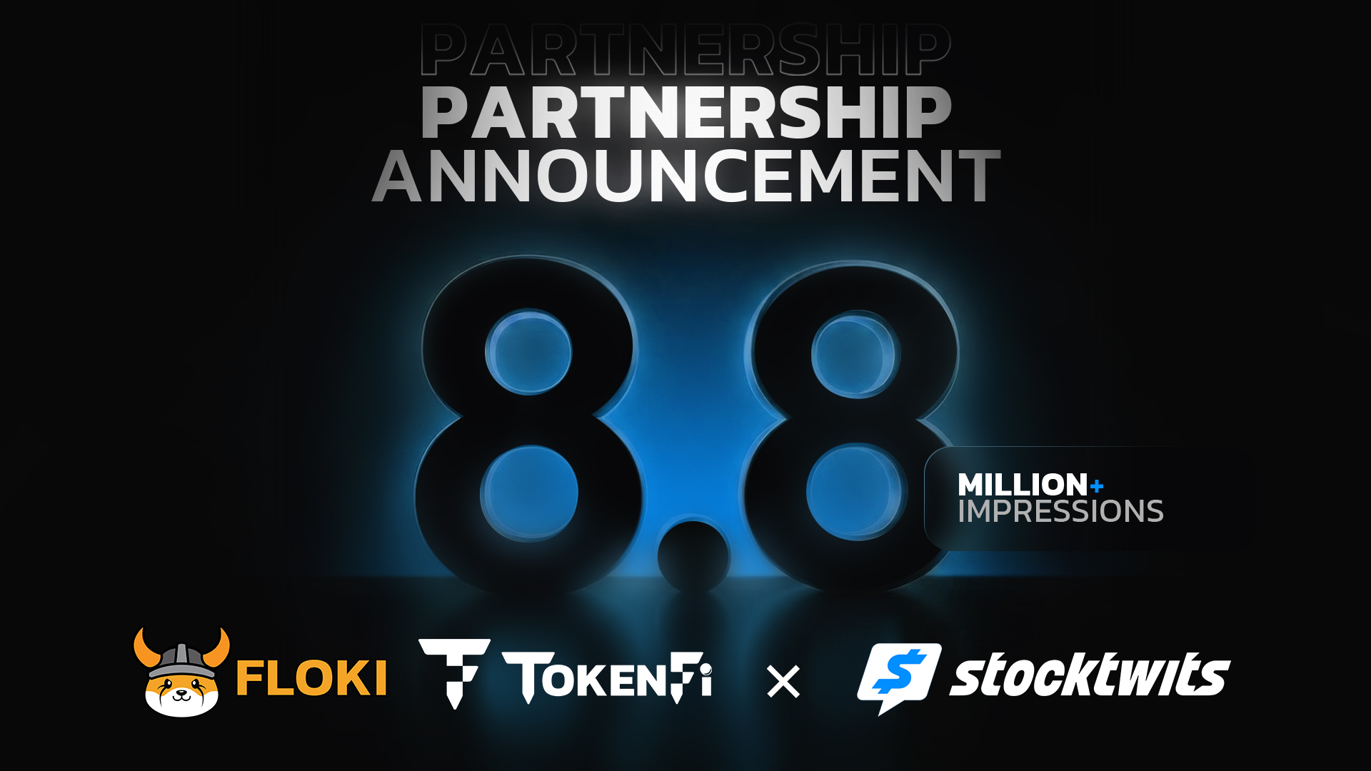 Floki and TokenFi are launching a two-month marketing campaign with Stocktwits, targeting 8.8 million impressions.
