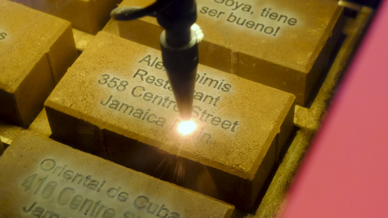 Laser engraving process