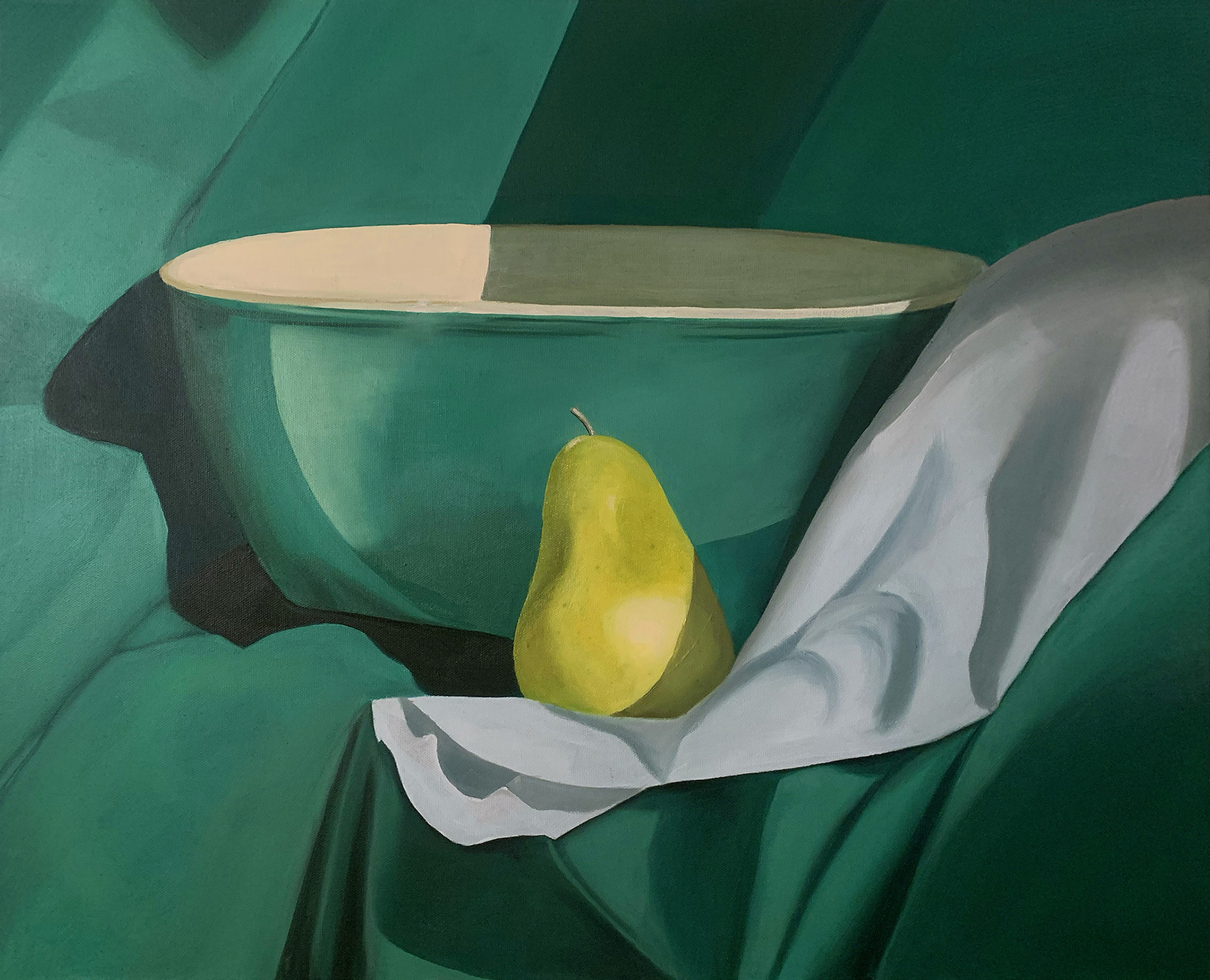 La Tige, painted by Émilie Brunet, 2025