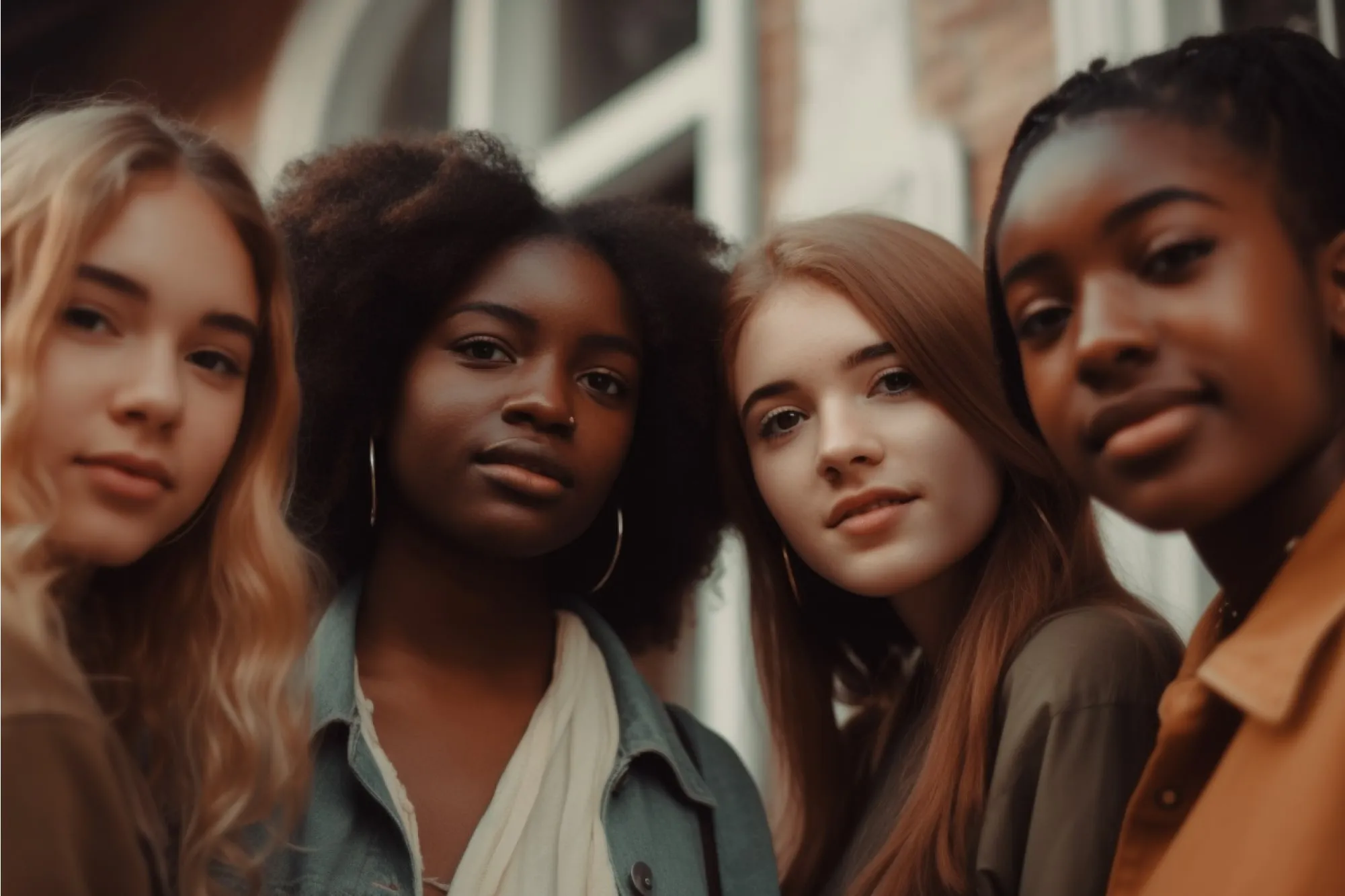 Group of college friends