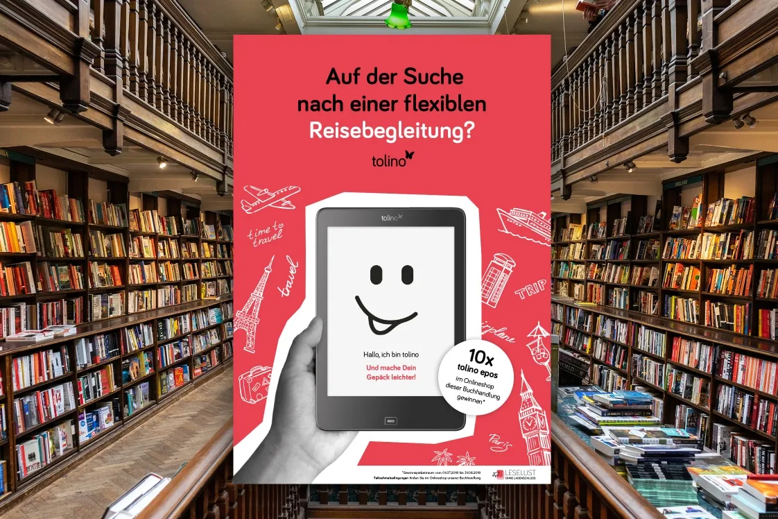 Poster der Libri-Kampagne