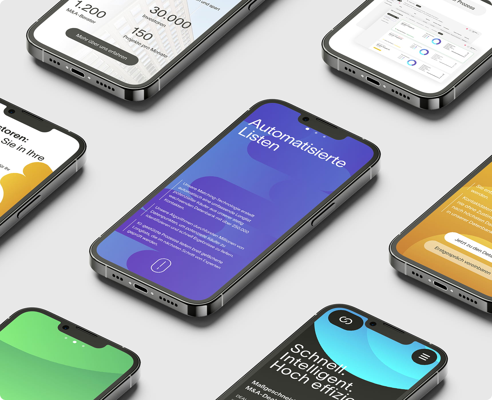 Branding und Website für DEALCIRCLE