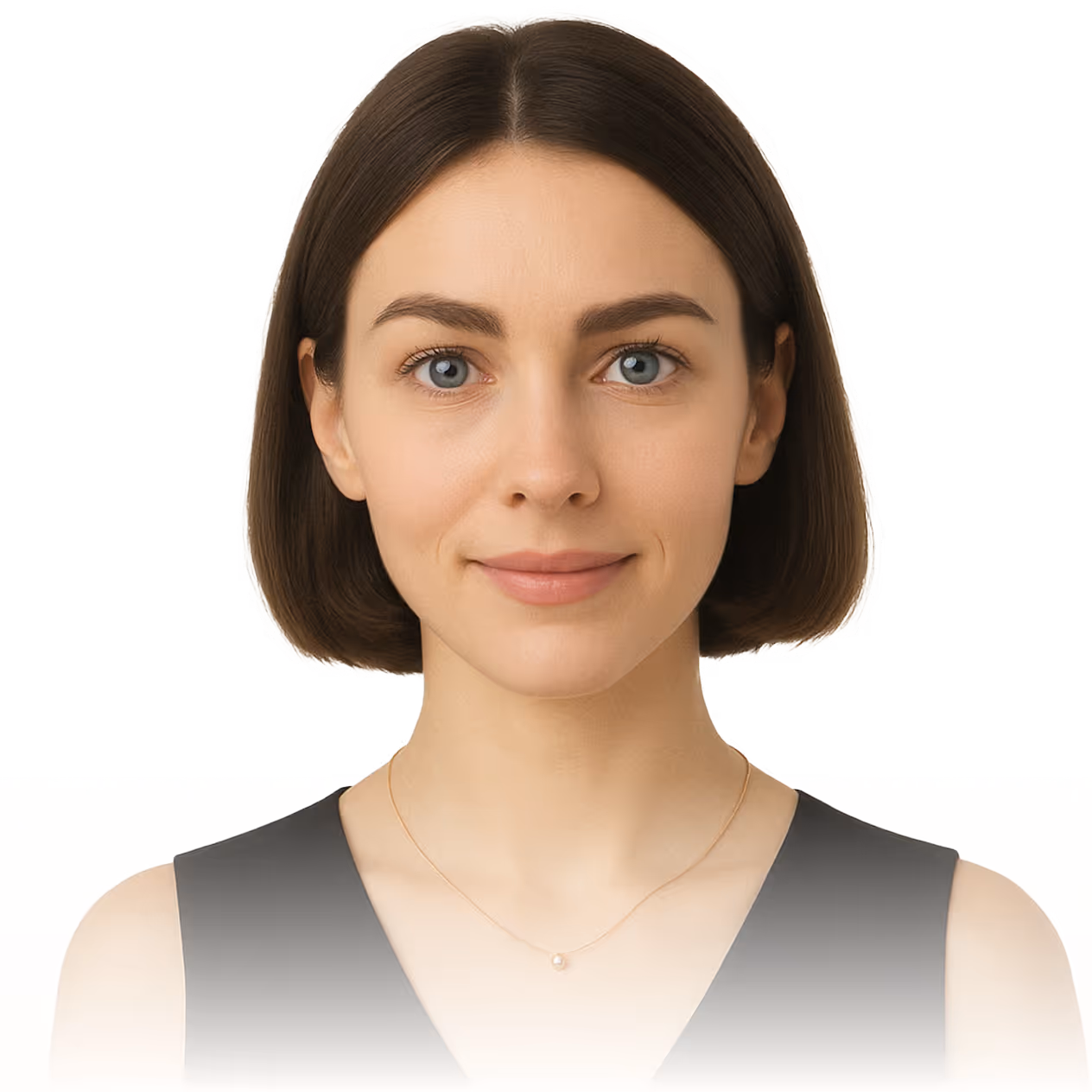 Avys, the AI Email Manager for e-commerce, looking directly at the viewer with a friendly and confident expression, representing intelligent and human-centered email automation.