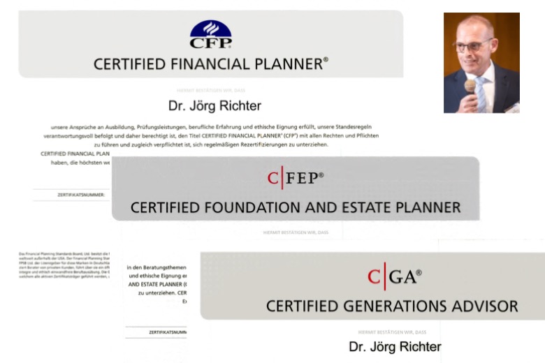 Dr. Richter Beratung Vermögender CFP CEP CFEP