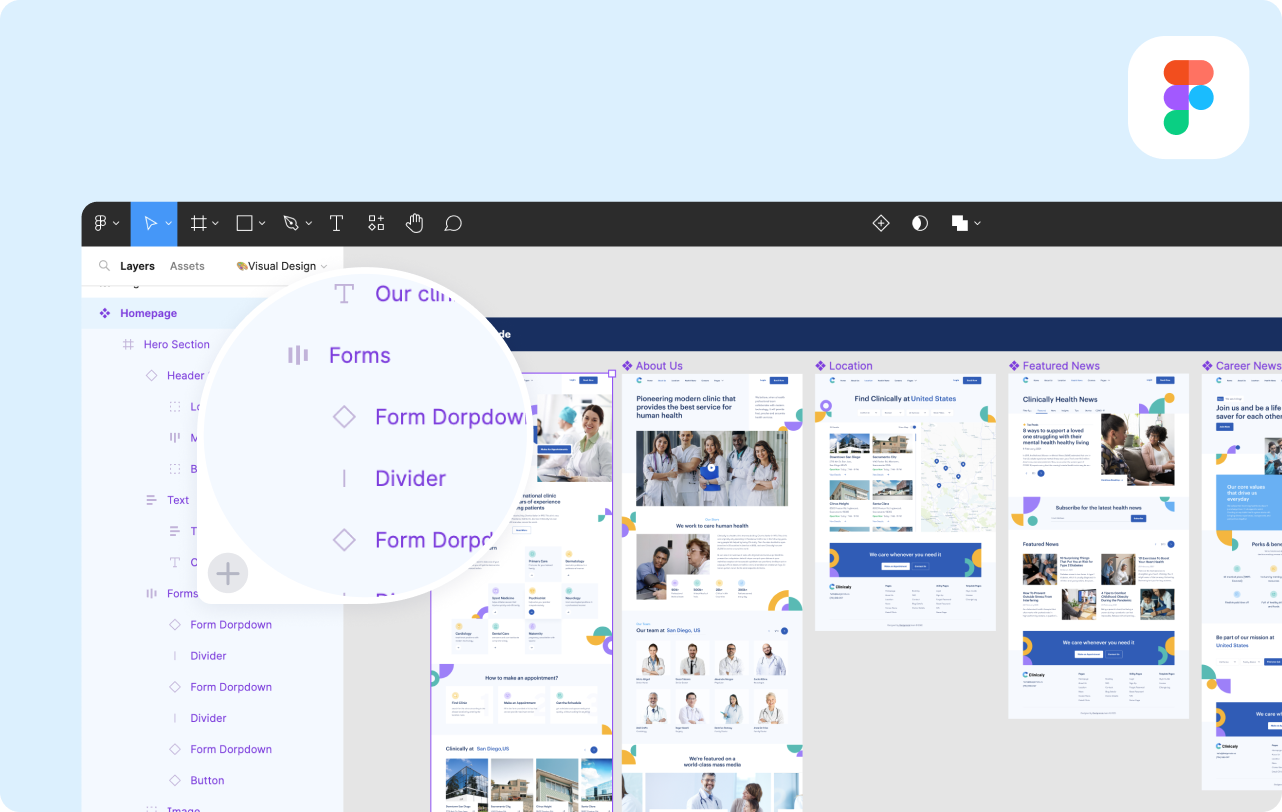 Benefit - Clinically Medical Webflow Template