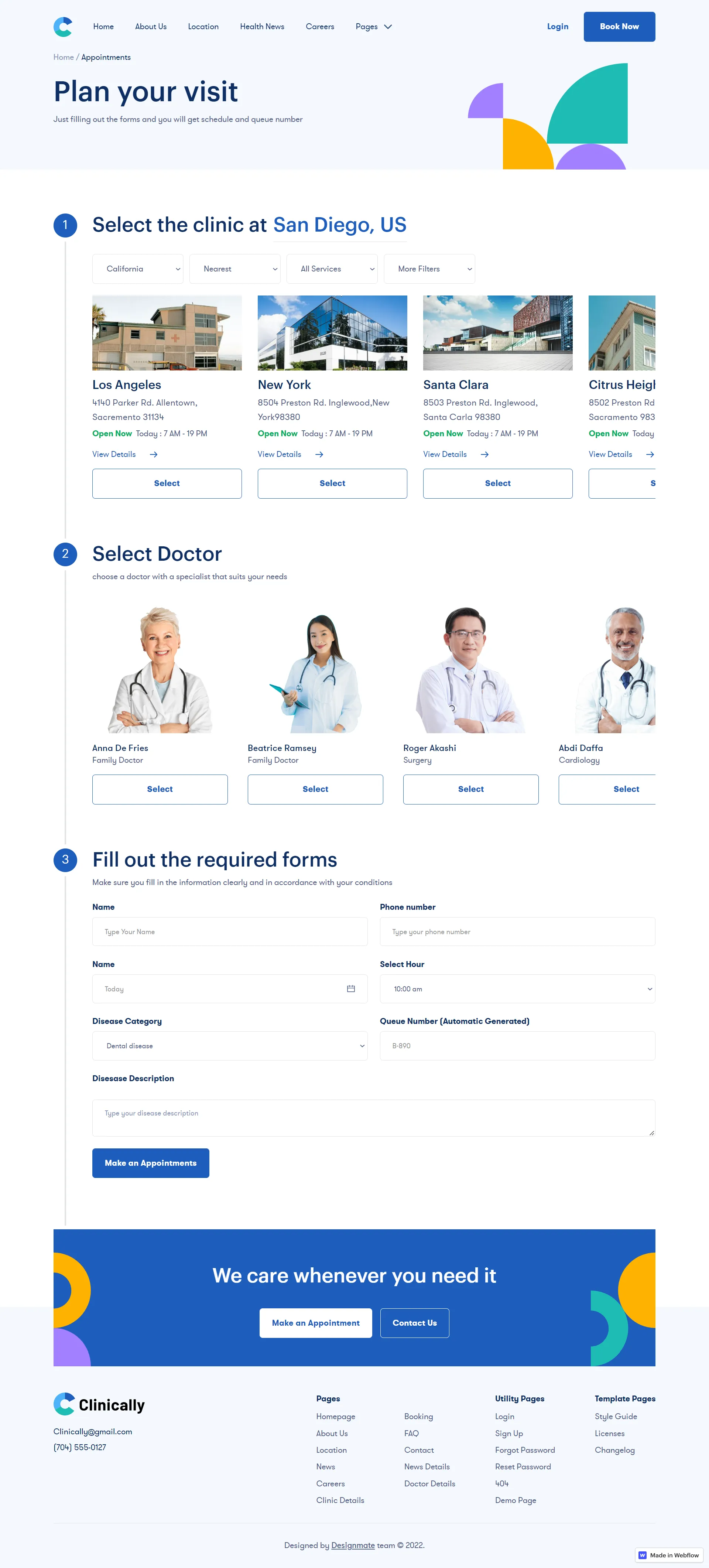 Image - Clinically Medical Webflow Template