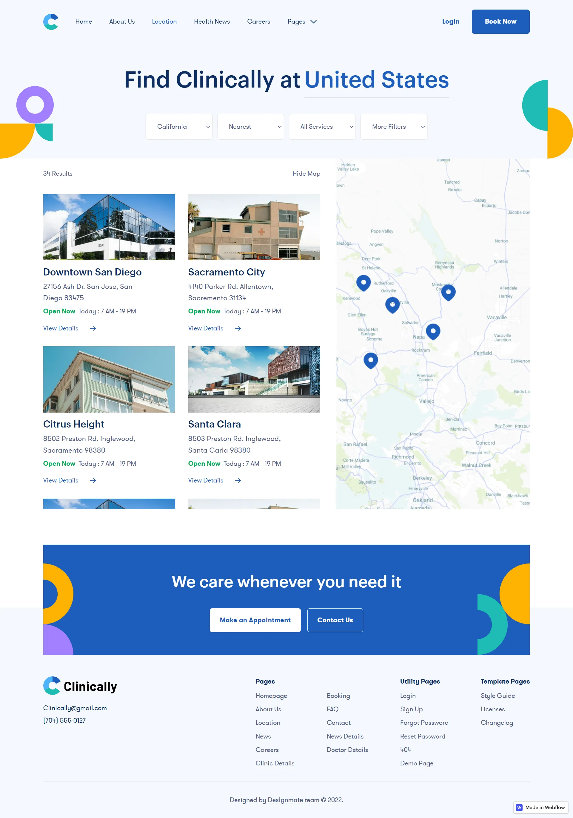 Image - Clinically Medical Webflow Template