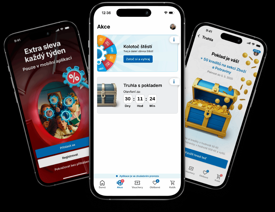 Slevomat app with a wheel of fortune gamification