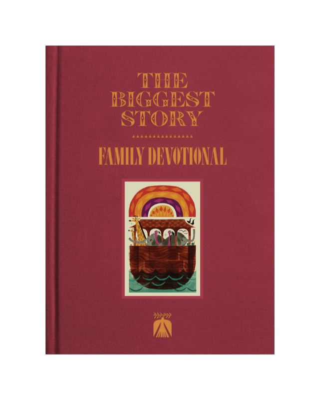 The Biggest Story Bible Family Devotional book cover