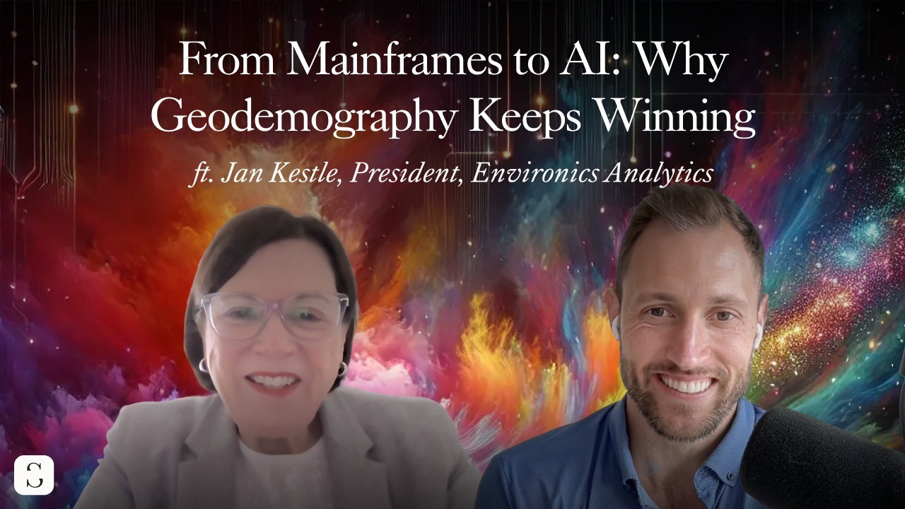 From Mainframes to AI: Why Geodemography Keeps Winning (ft. Jan Kestle, Environics Analytics)