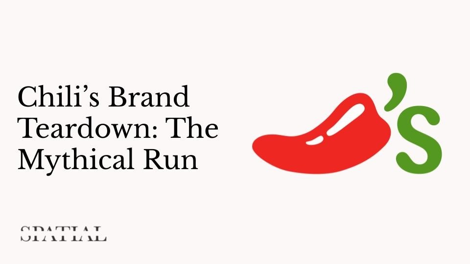 Chili's Mythical Run Teardown