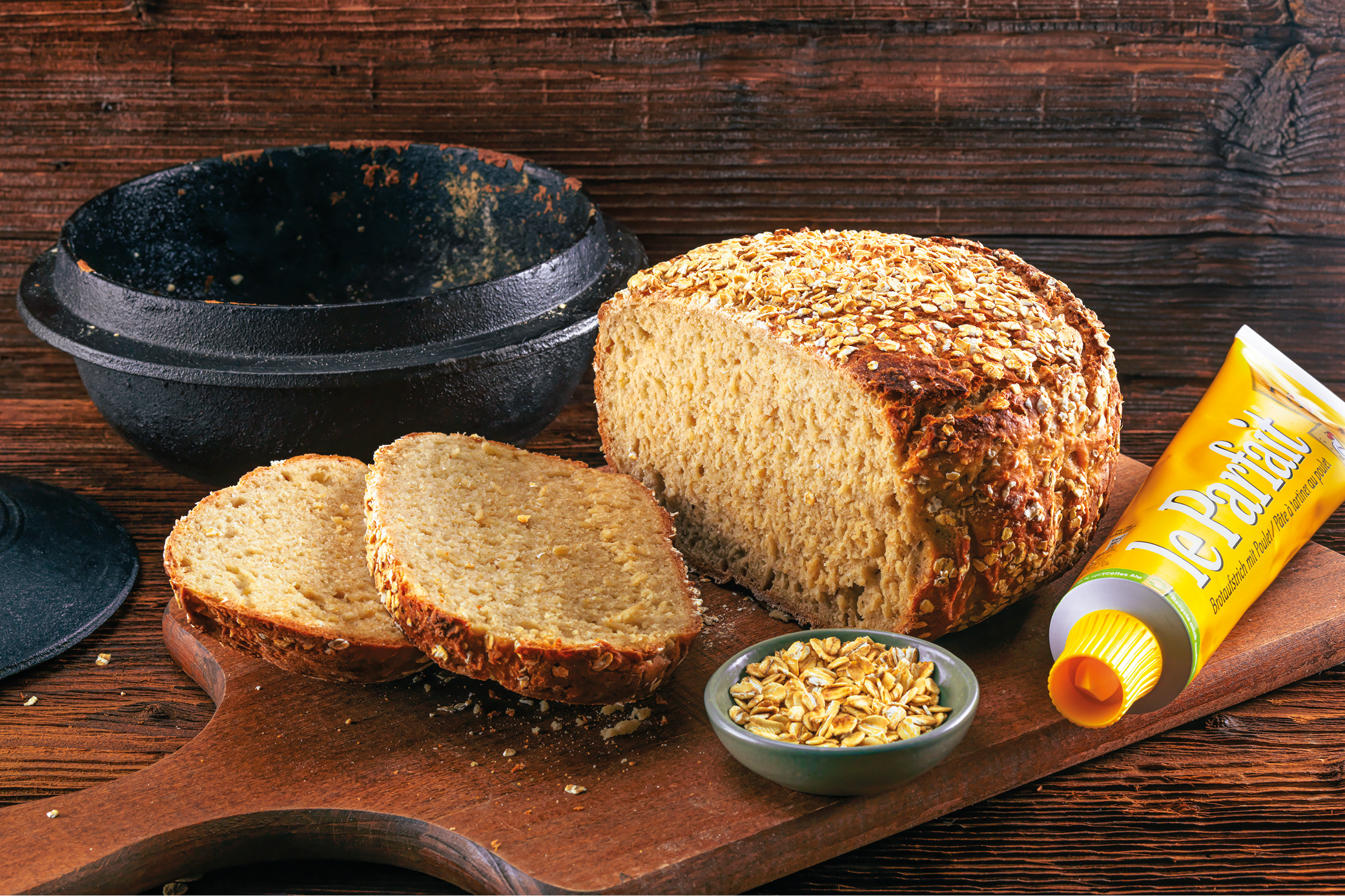 Haferflockenbrot
