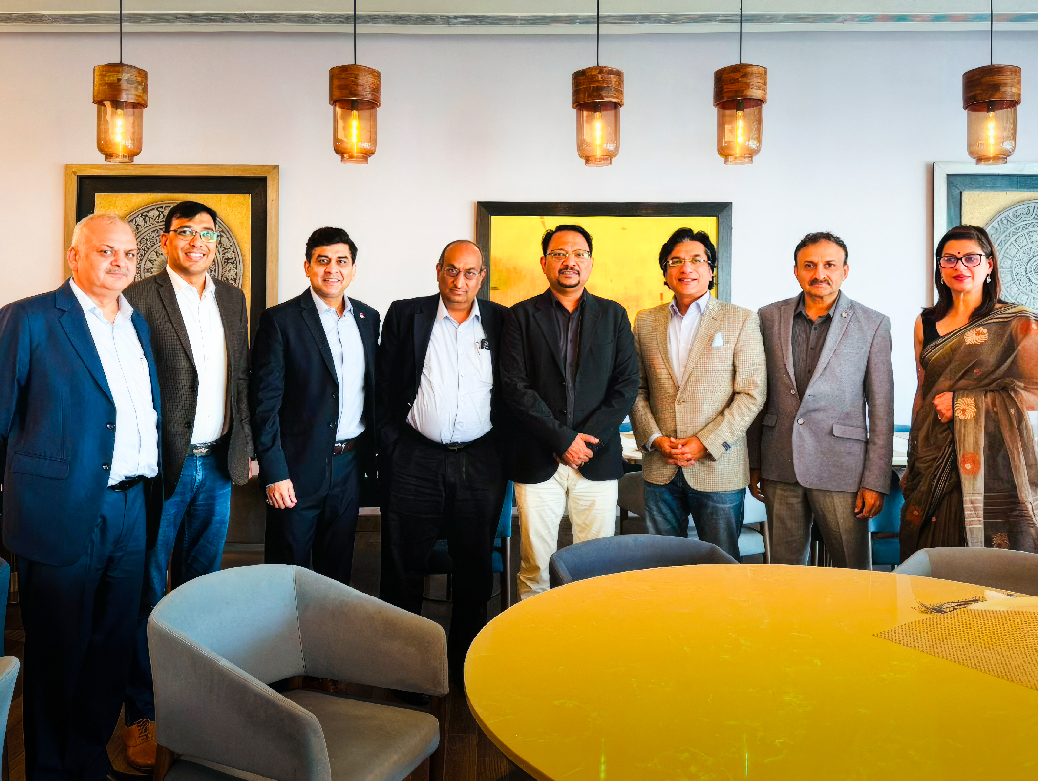 Executives from Tejas Networks and Rakuten Symphony