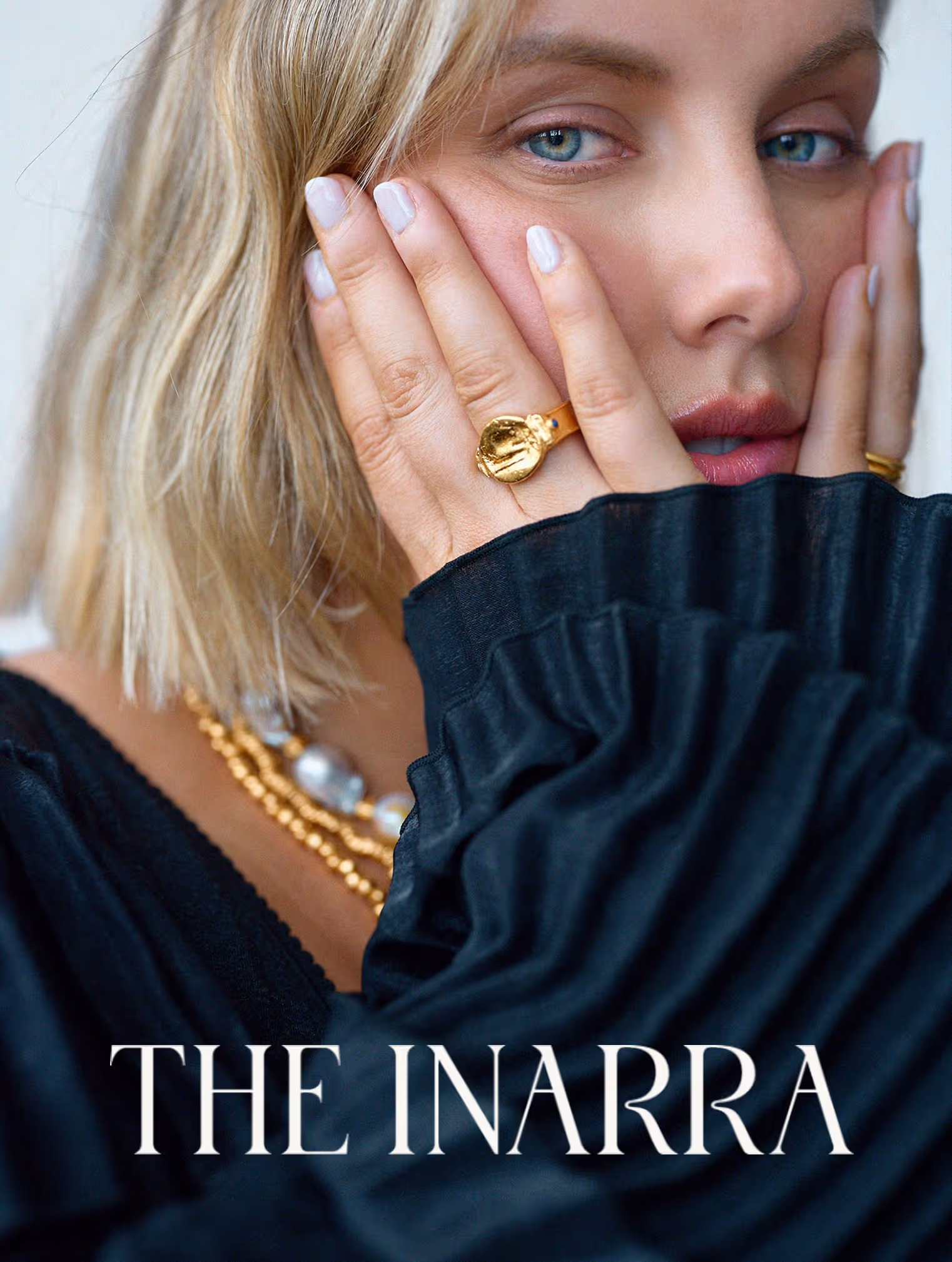 Maeva Marshall for Drôle de Monsieurs with make-up artist Margot Priolet