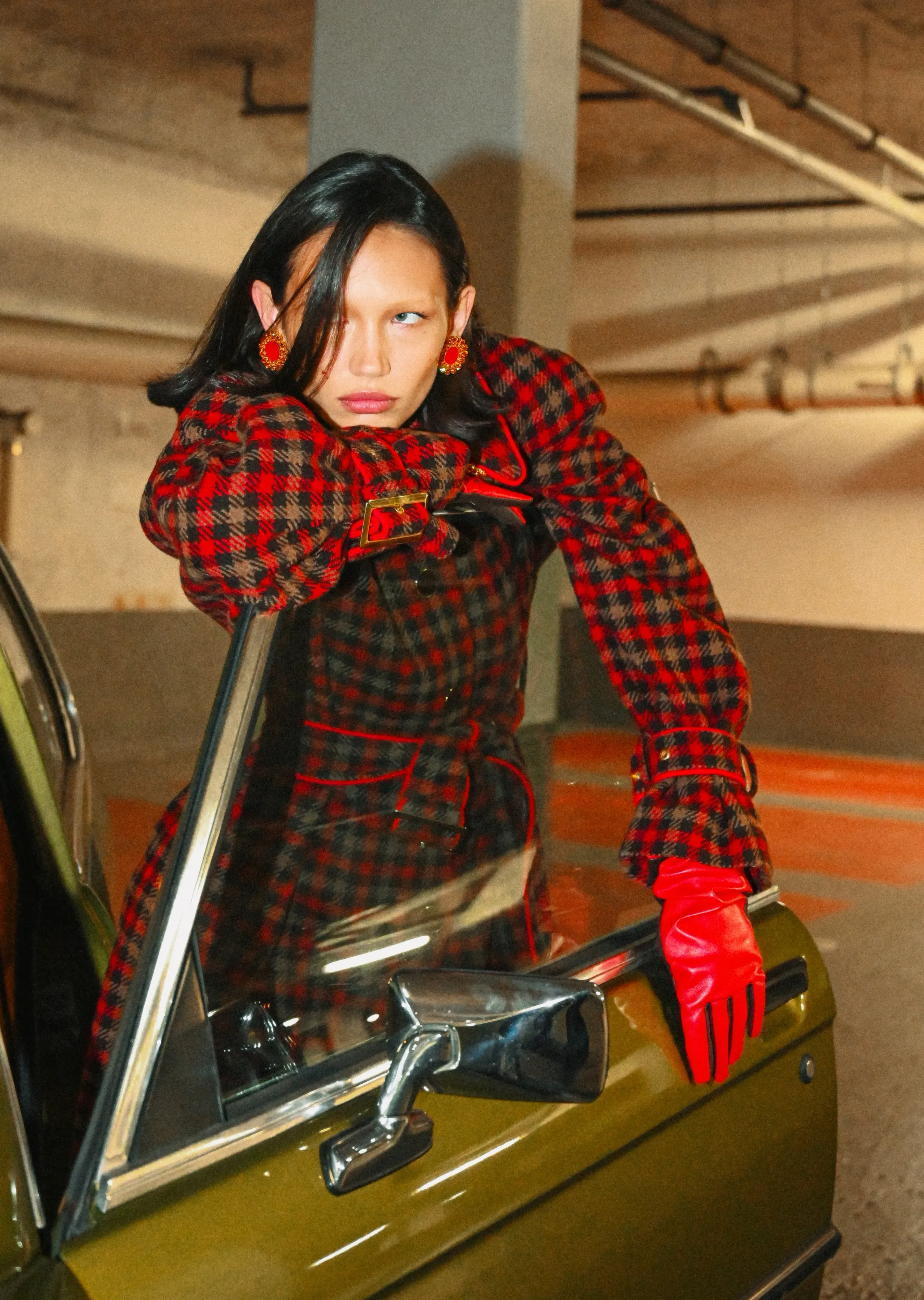 Bertille Kerebel for Linnea Lund with make-up artist Margot Priolet