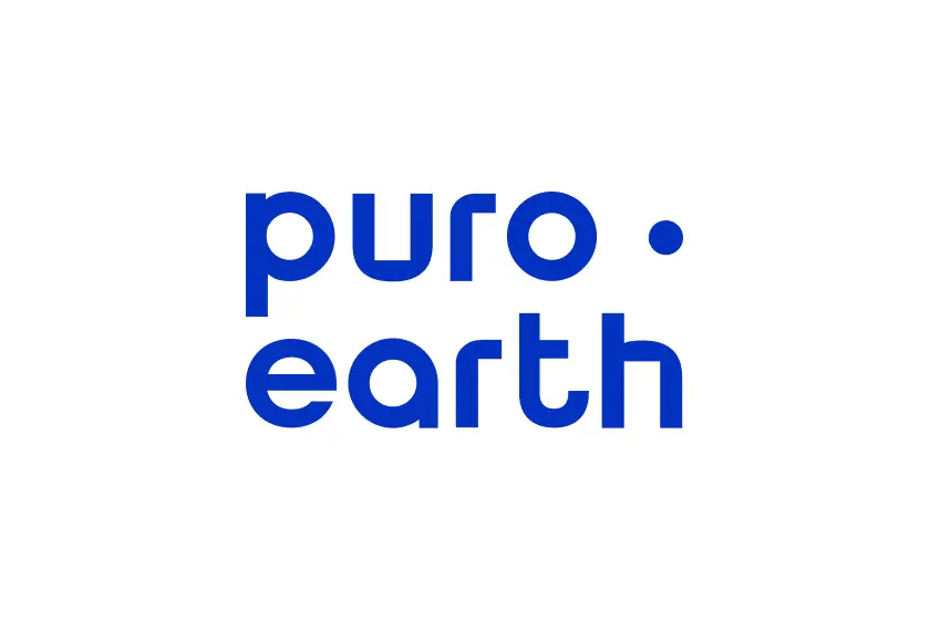 Puro Earth logo image.