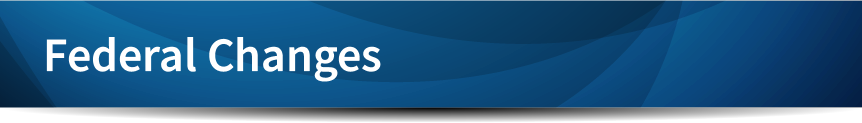 Federal Employment Law Changes