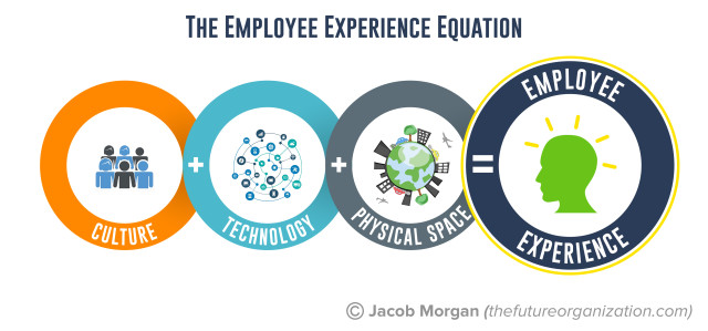 Employee experience three environments