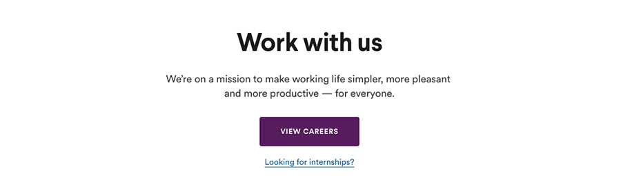Slack mission statement