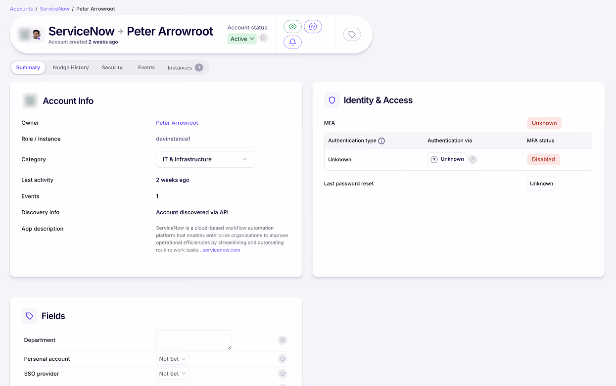 Nudge Security SaaS asset discovery