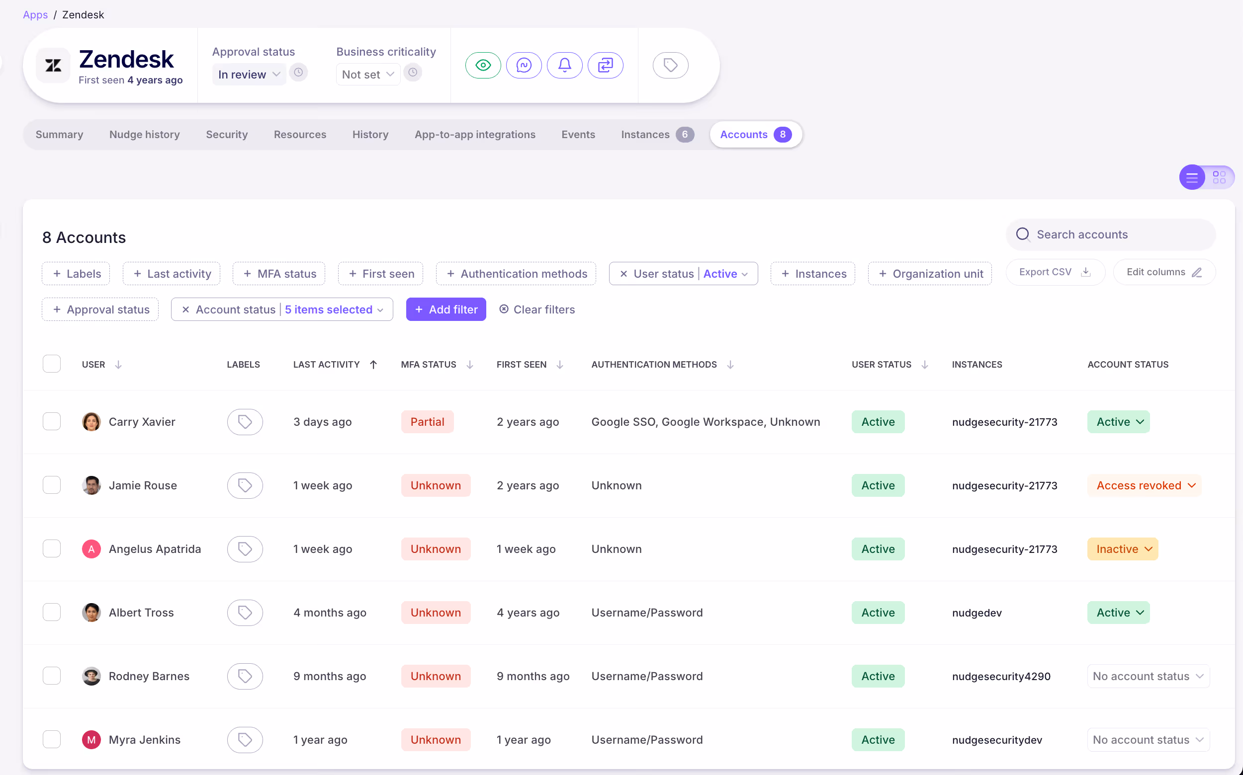 Nudge Security SaaS asset discovery