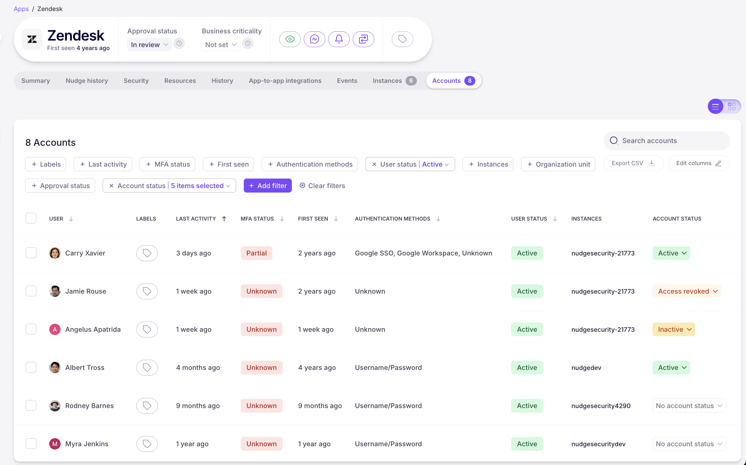 Nudge Security SaaS asset discovery 