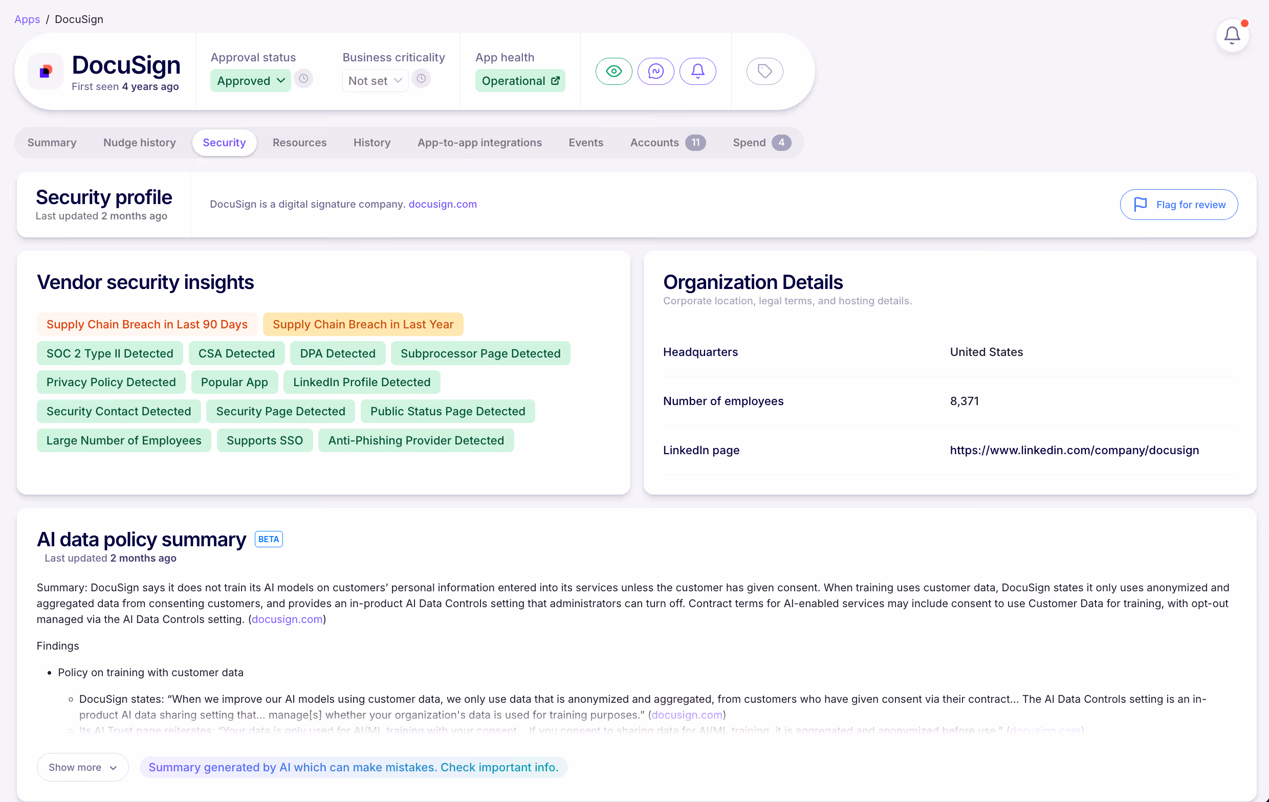Nudge Security SaaS asset discovery 