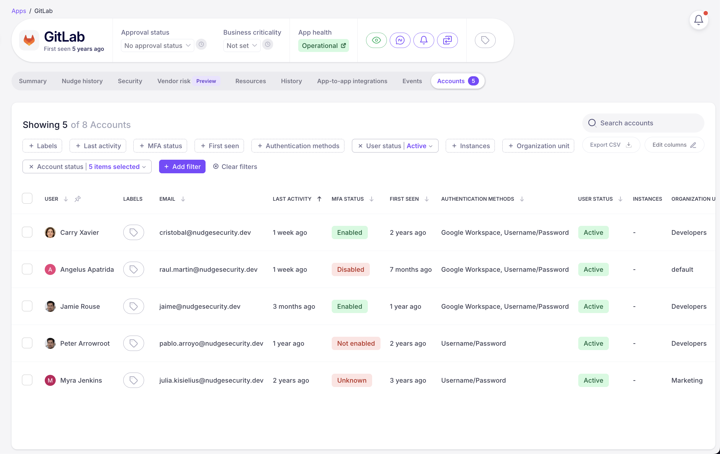 Nudge Security SaaS asset discovery