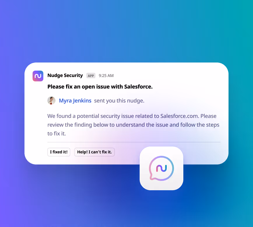 Nudge Security SaaS asset discovery