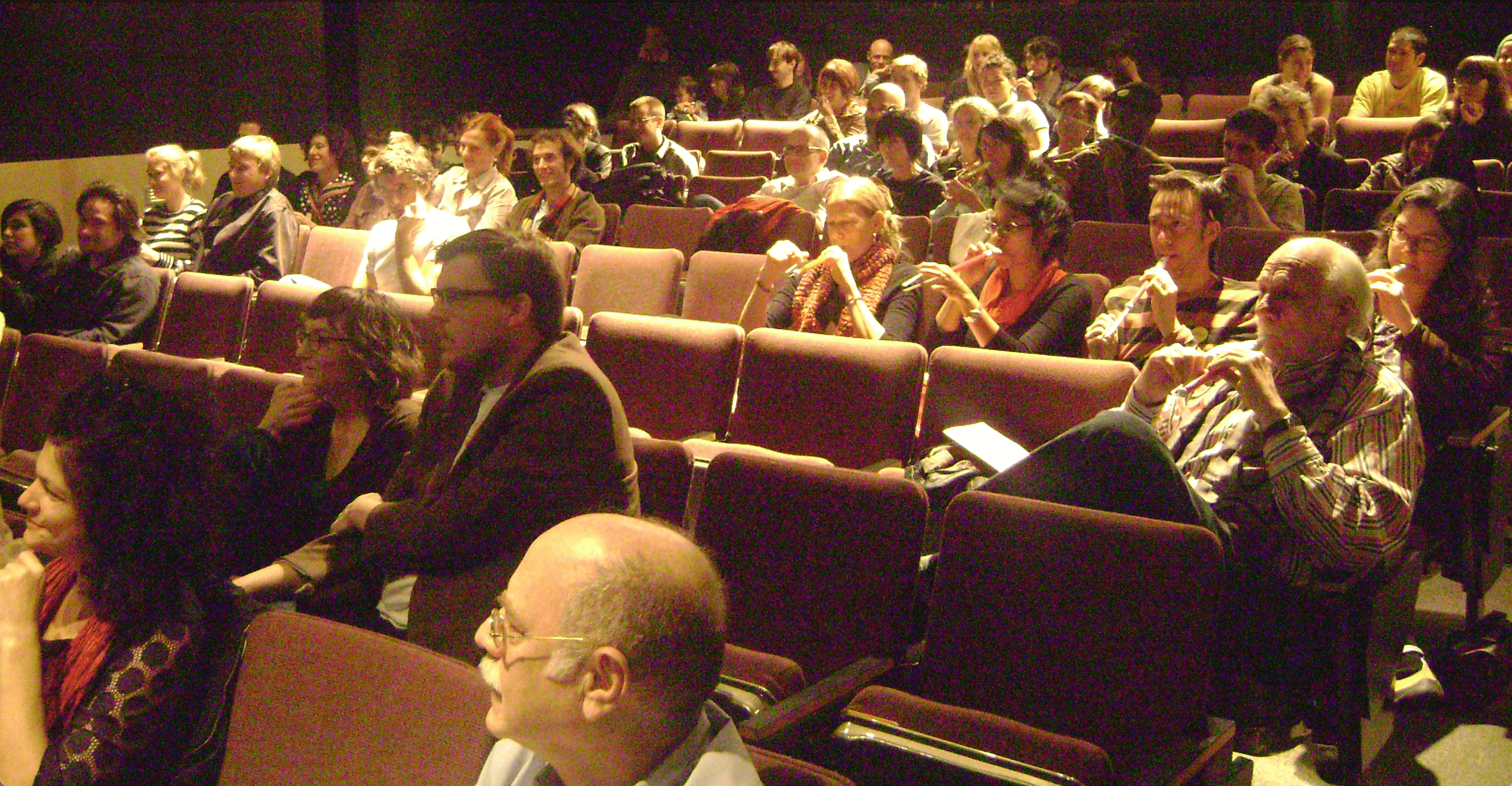 SPT audience Timken Hall at CCA