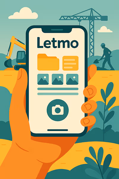 Letmo, conçue pour le mobile, mobile-first.