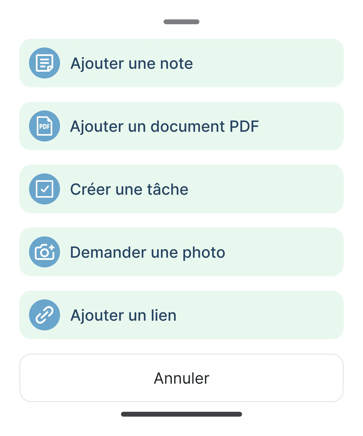Ajouter un document PDF au suivi d'un dossier Letmo