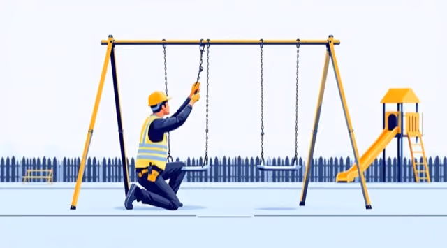 Modèle de formulaire Letmo « Contrôle d'aire de jeux »